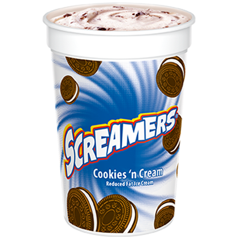 Menu - Screamers Cookies & Creme Cup