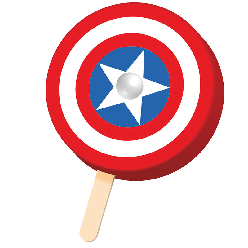 Menu Product - Avengers Captain America Face Bar