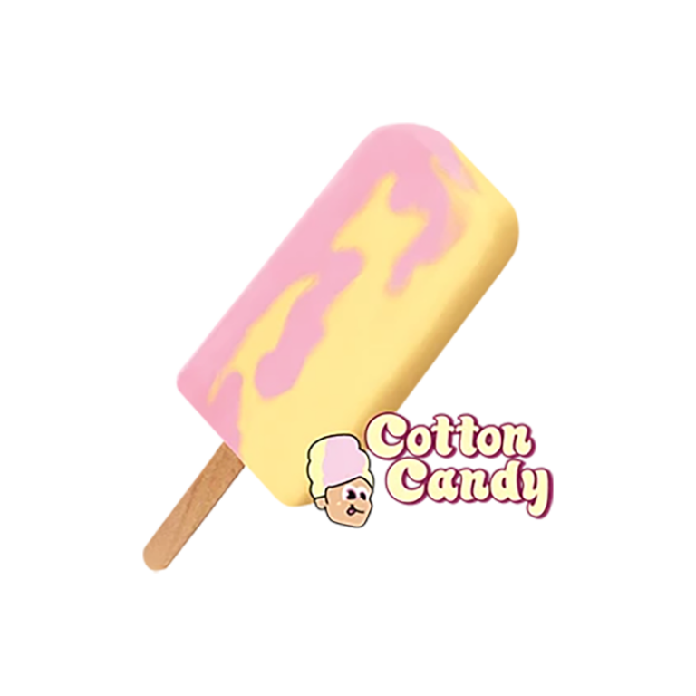 Cotton Candy Ice Cream Bar
