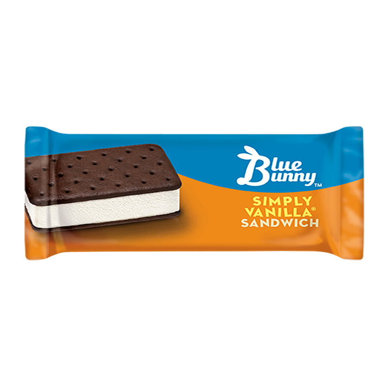 Menu - Blue Bunny Ice Cream Sandwich